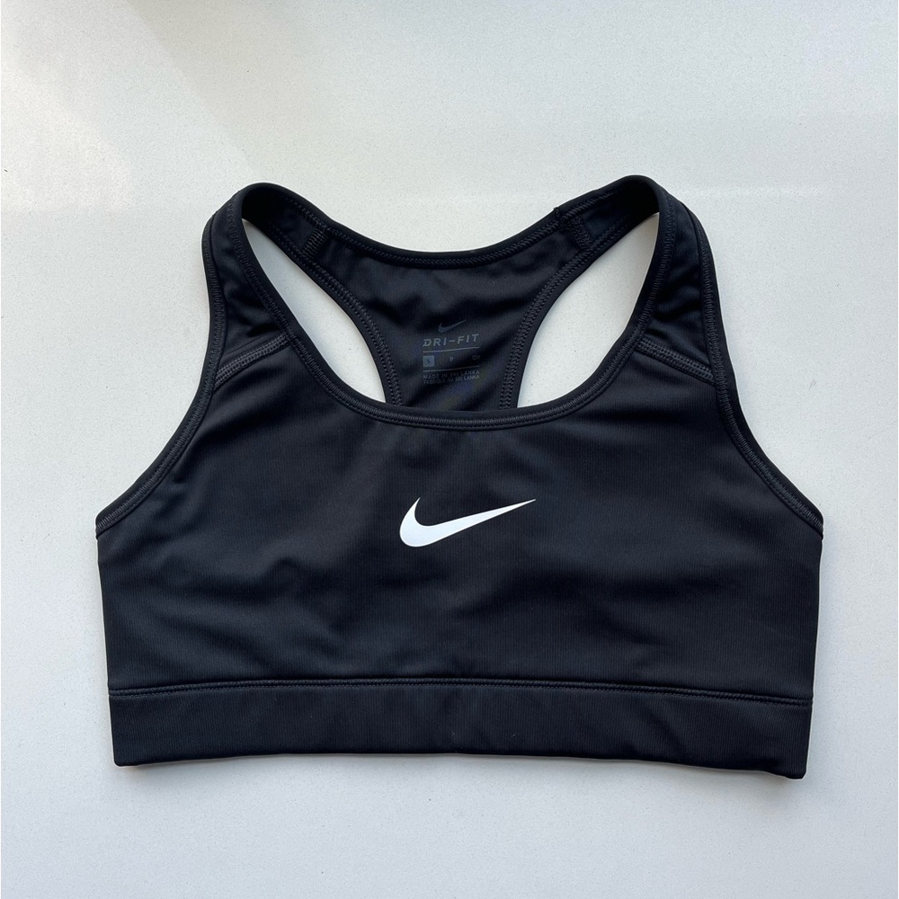 Nike Black Racerback Sports Bra